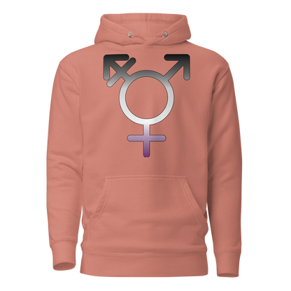 Transgender Symbol - Asexual/Demisexual Pride Unisex Hoodie