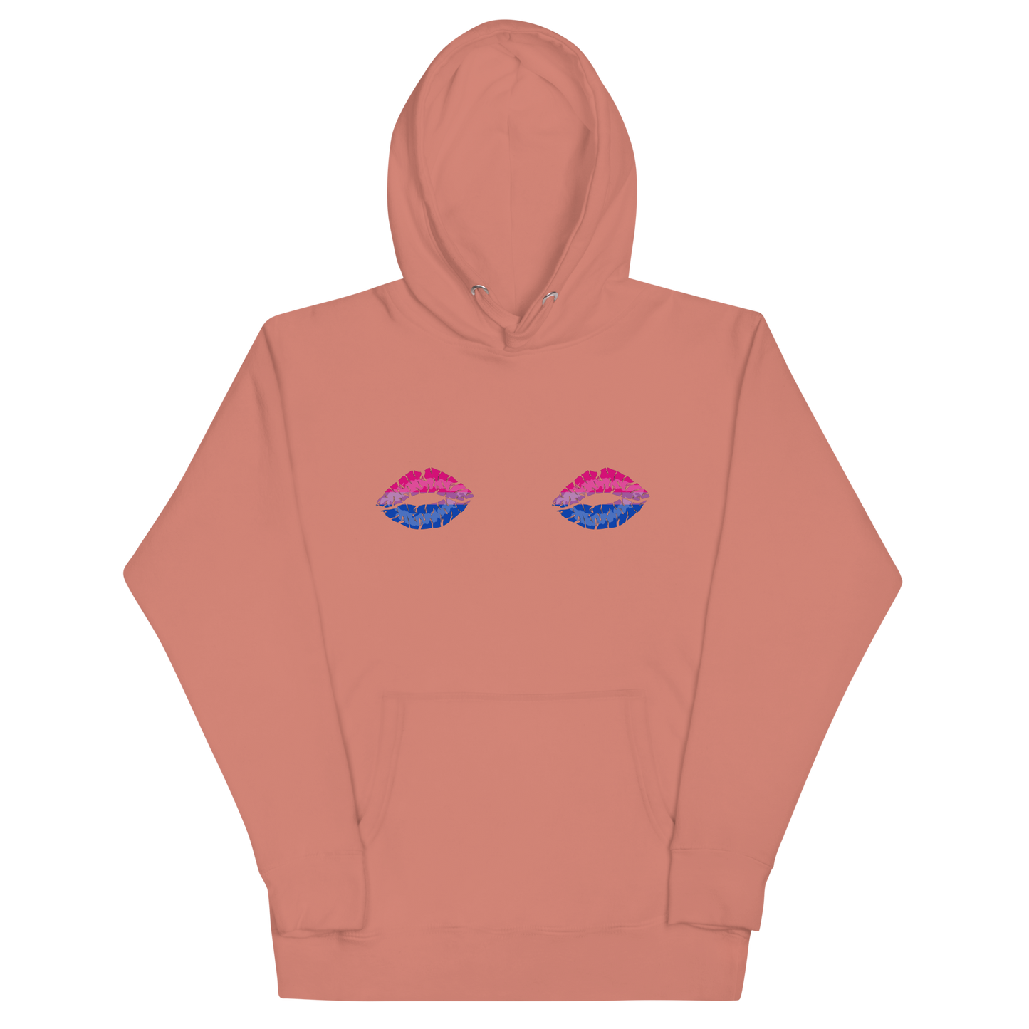 Bi Boob Kisses Unisex Hoodie