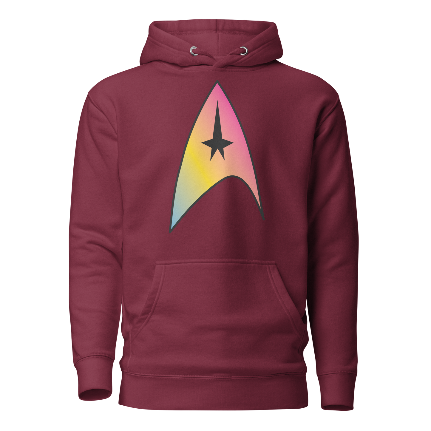 Starfleet Insignia - Pansexual Pride Unisex Hoodie