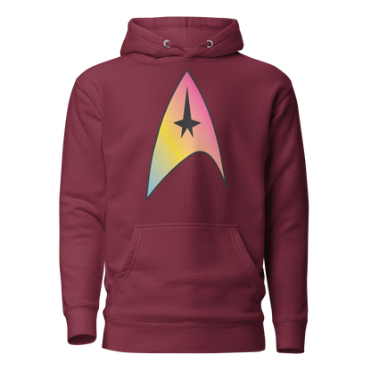 Starfleet Insignia - Pansexual Pride Unisex Hoodie