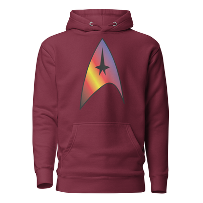 Starfleet Insignia - Polyamory Pride Unisex Hoodie