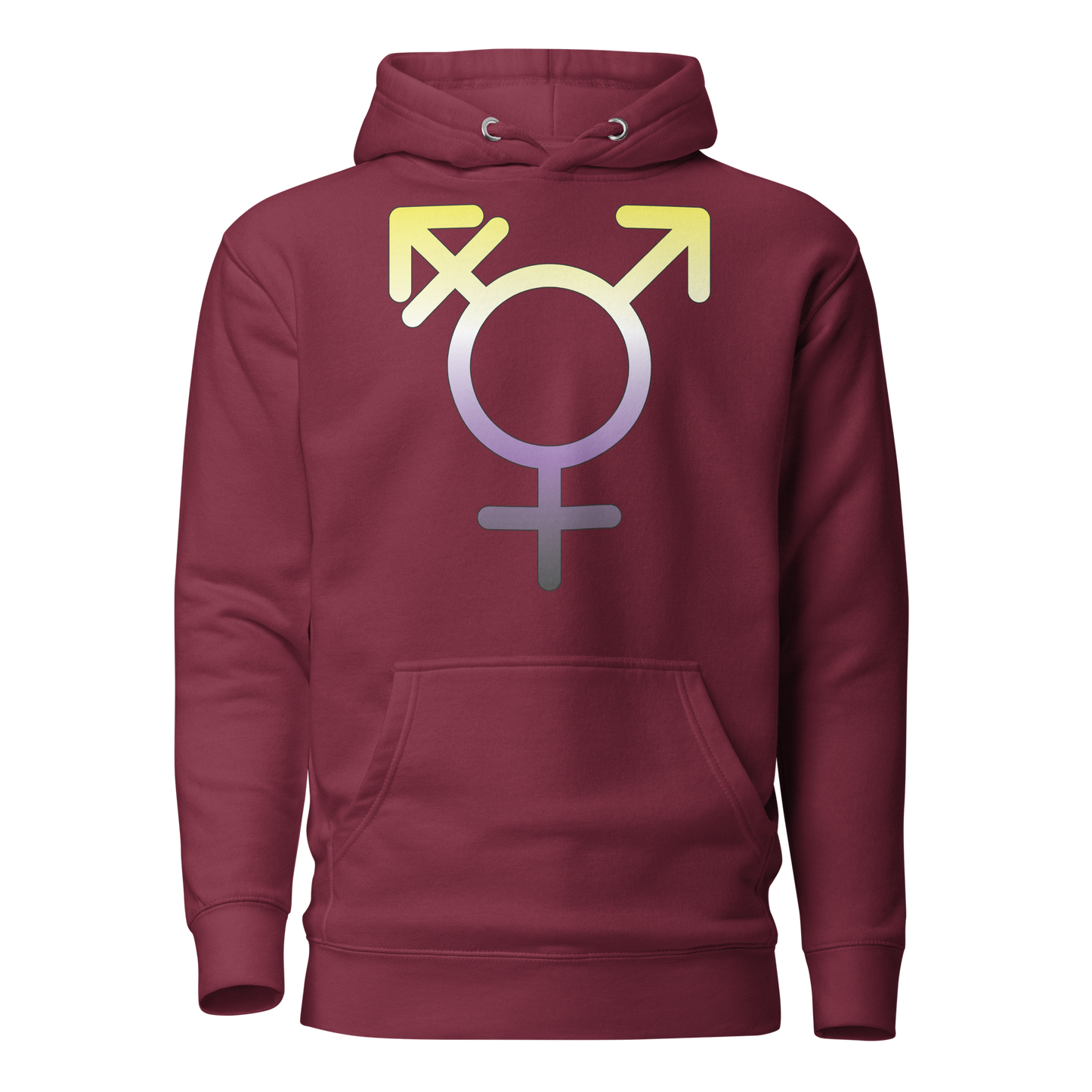 Transgender Symbol - Non-binary Pride Unisex Hoodie