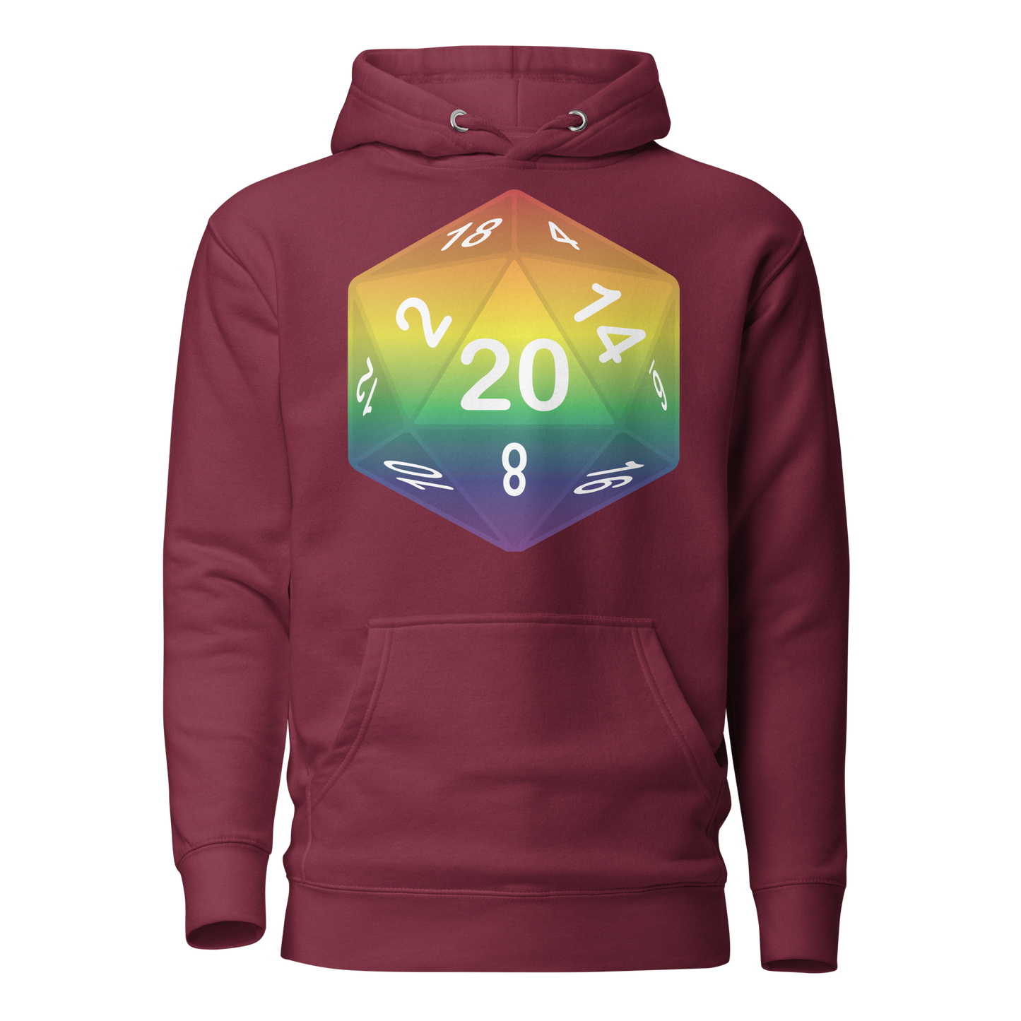 Pride Dice - Rainbow Unisex Hoodie