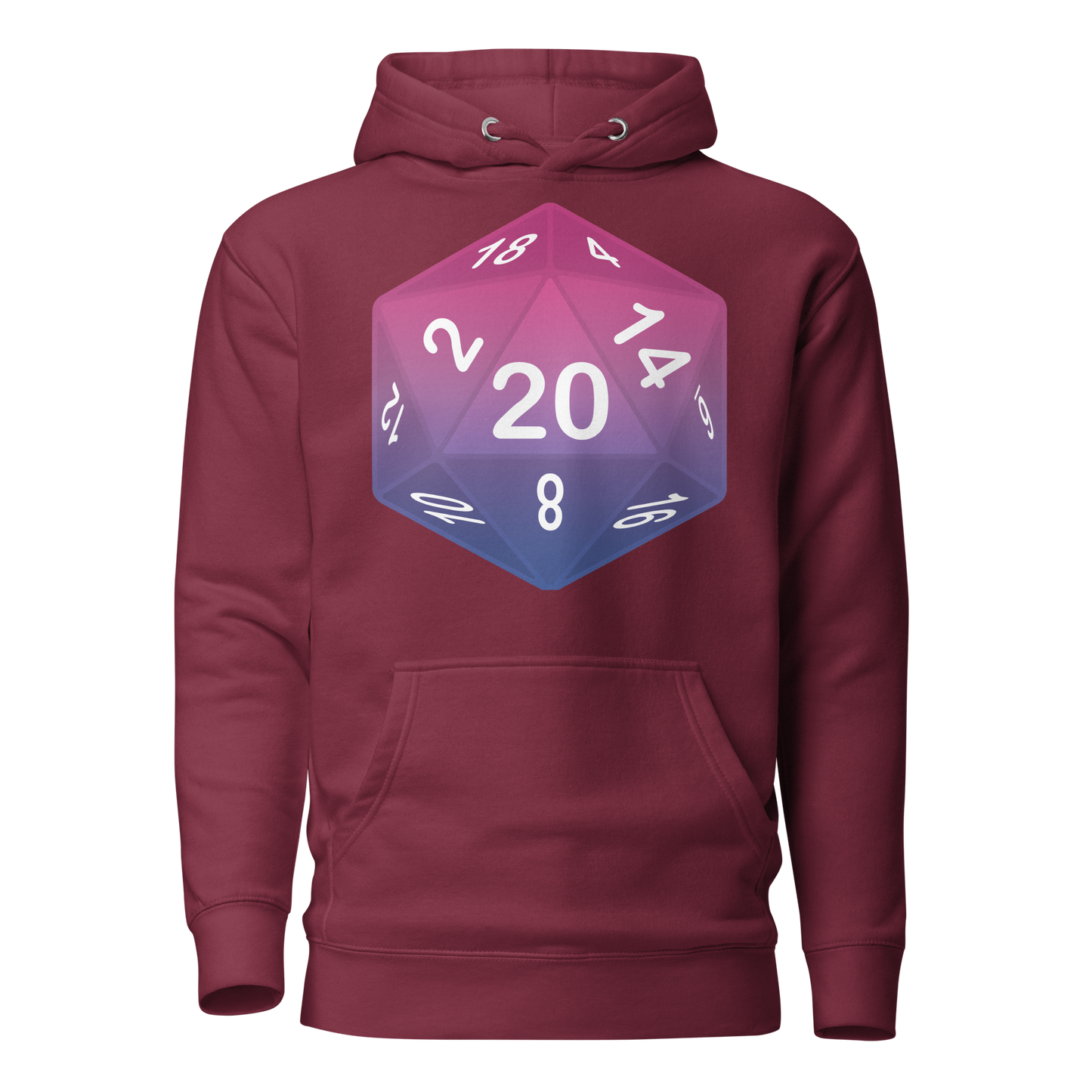 Pride Dice - Bisexual Unisex Hoodie