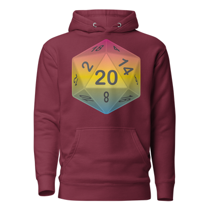 Pride Dice - Pansexual Unisex Hoodie