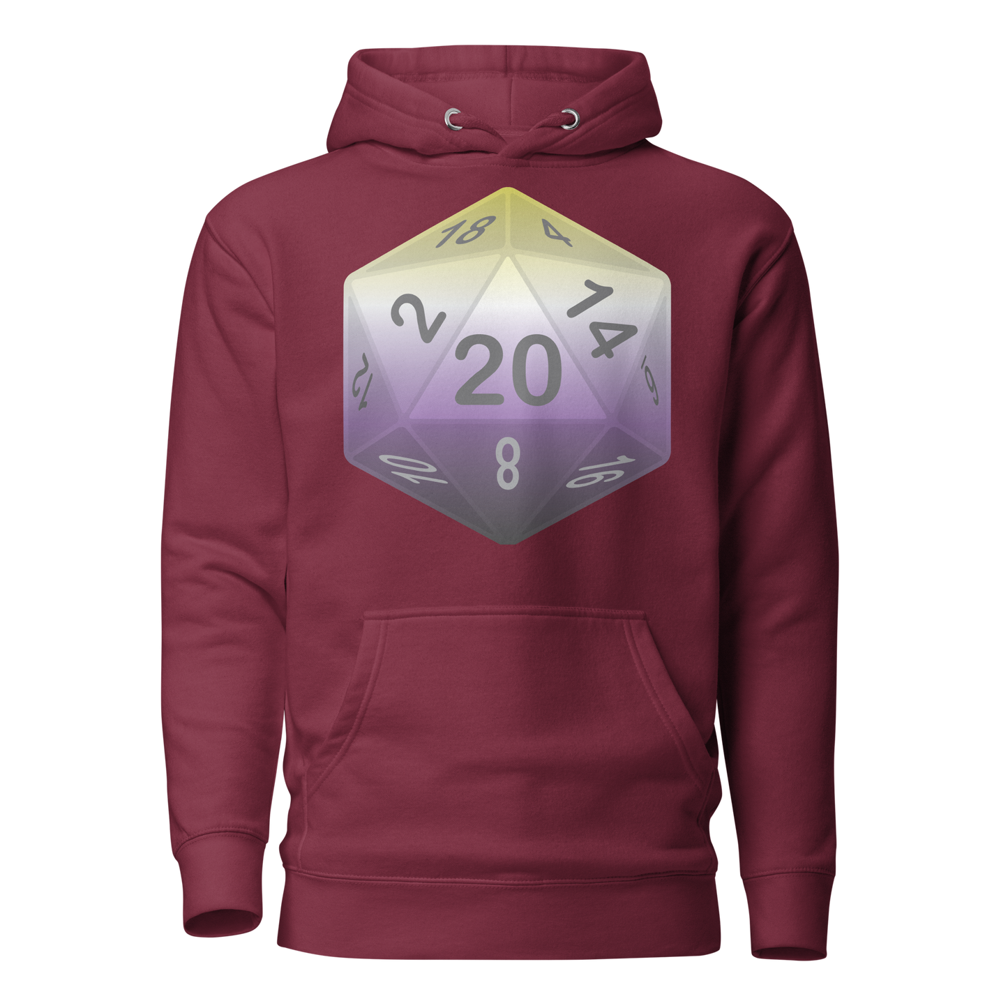 Pride Dice - Non-binary Unisex Hoodie