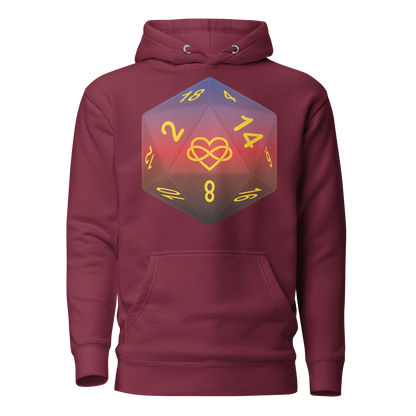 Pride Dice - Polyamory Unisex Hoodie