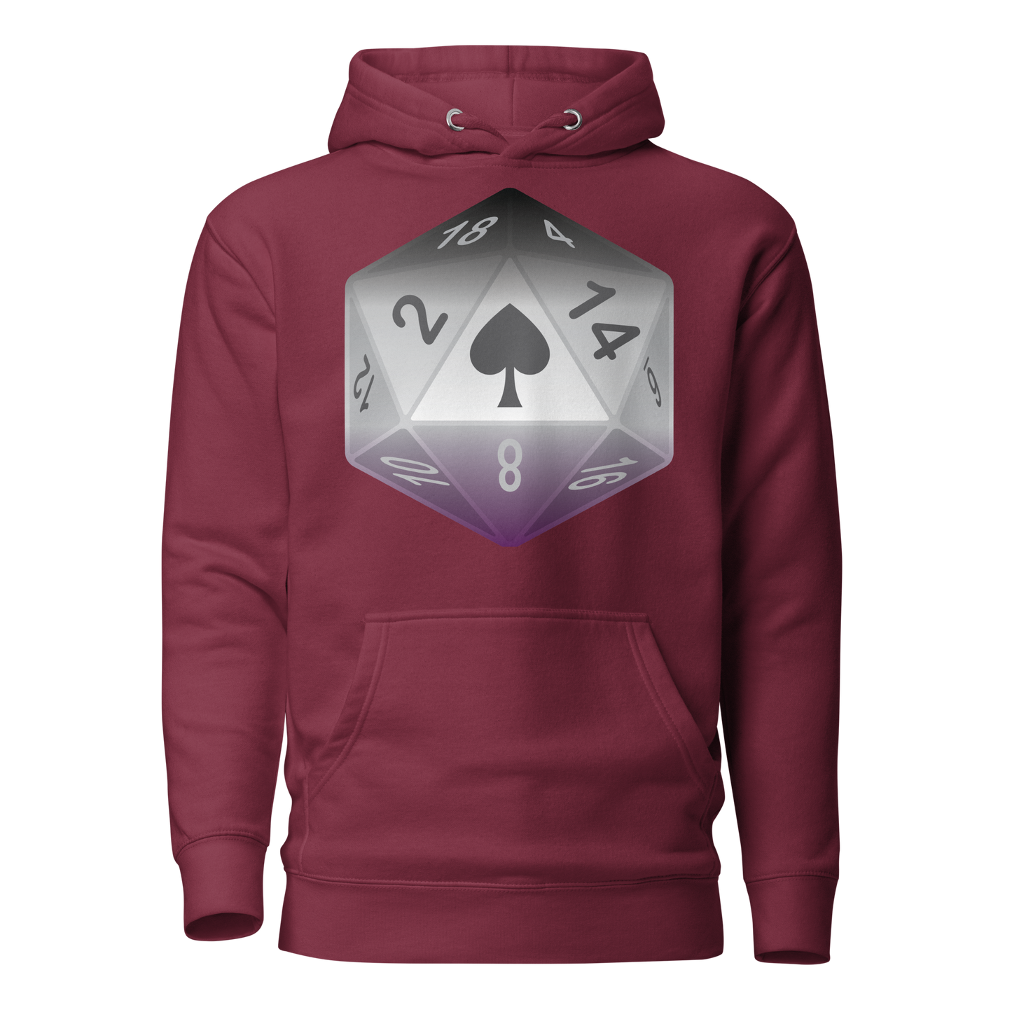 Pride Dice - Asexual Unisex Hoodie