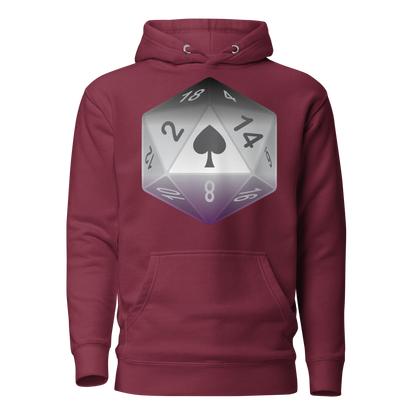 Pride Dice - Asexual Unisex Hoodie