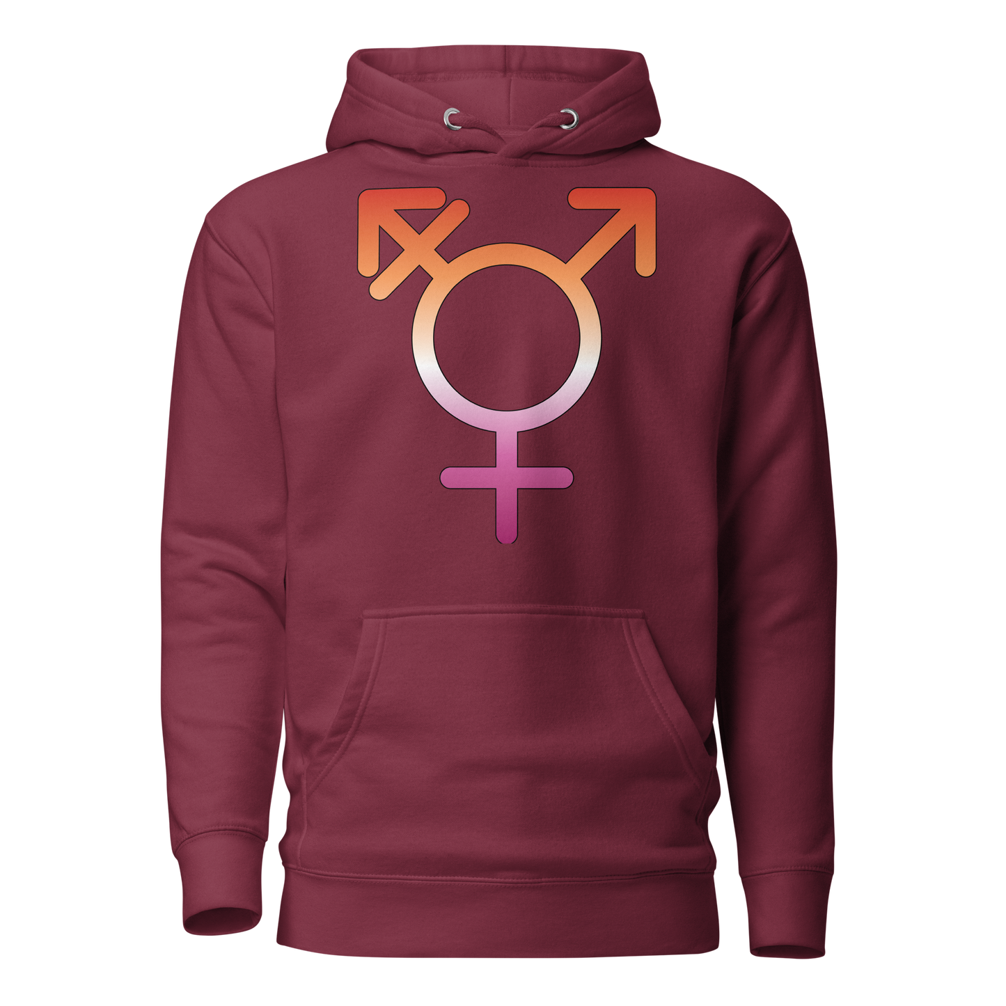 Transgender Symbol - Lesbian Pride Unisex Hoodie