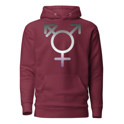 Transgender Symbol - Asexual/Demisexual Pride Unisex Hoodie