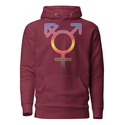 Transgender Symbol - Polyamory Pride Unisex Hoodie