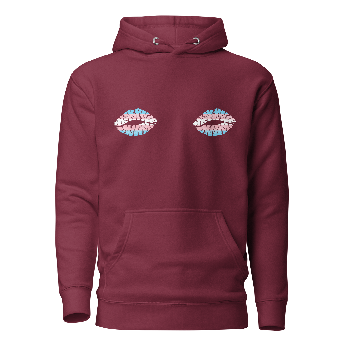 Trans Boob Kisses Unisex Hoodie