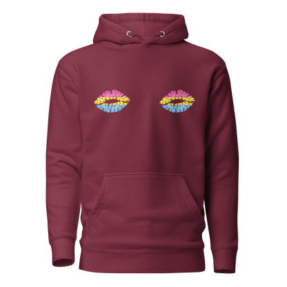 Pan Boob Kisses Unisex Hoodie