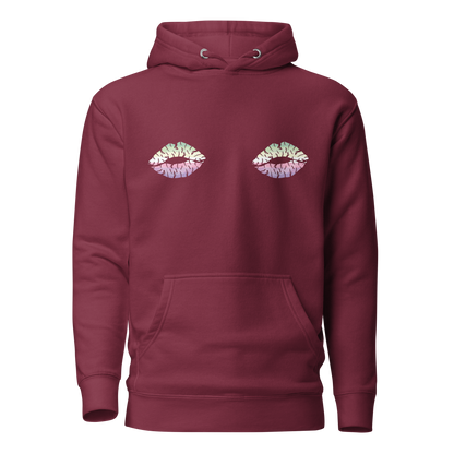 Genderfae Boob Kisses Unisex Hoodie