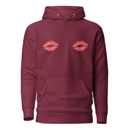 Boob Kisses Unisex Hoodie