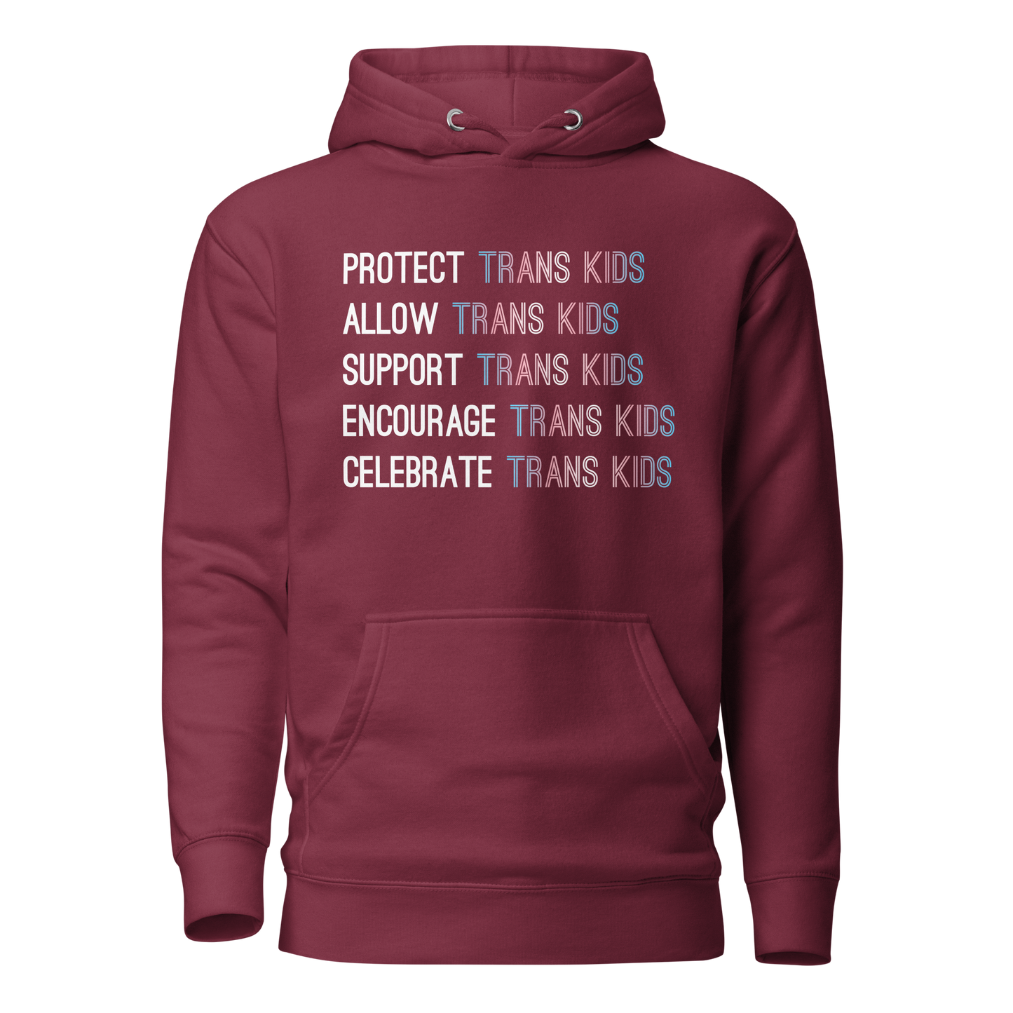 Support Trans Kids Unisex Hoodie