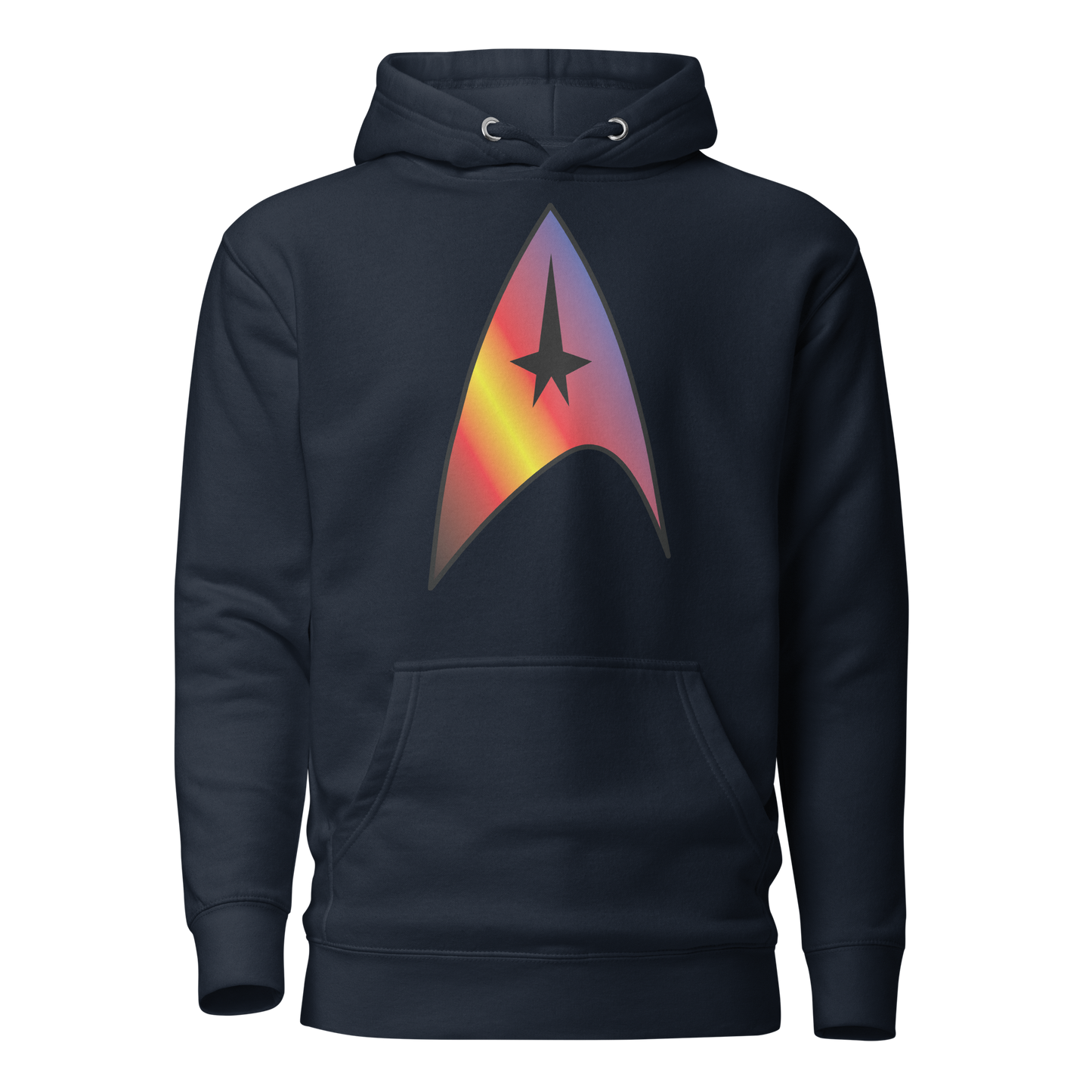 Starfleet Insignia - Polyamory Pride Unisex Hoodie