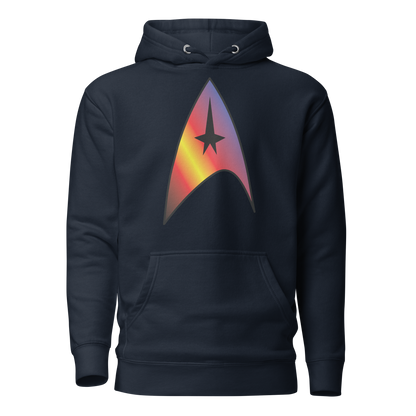 Starfleet Insignia - Polyamory Pride Unisex Hoodie