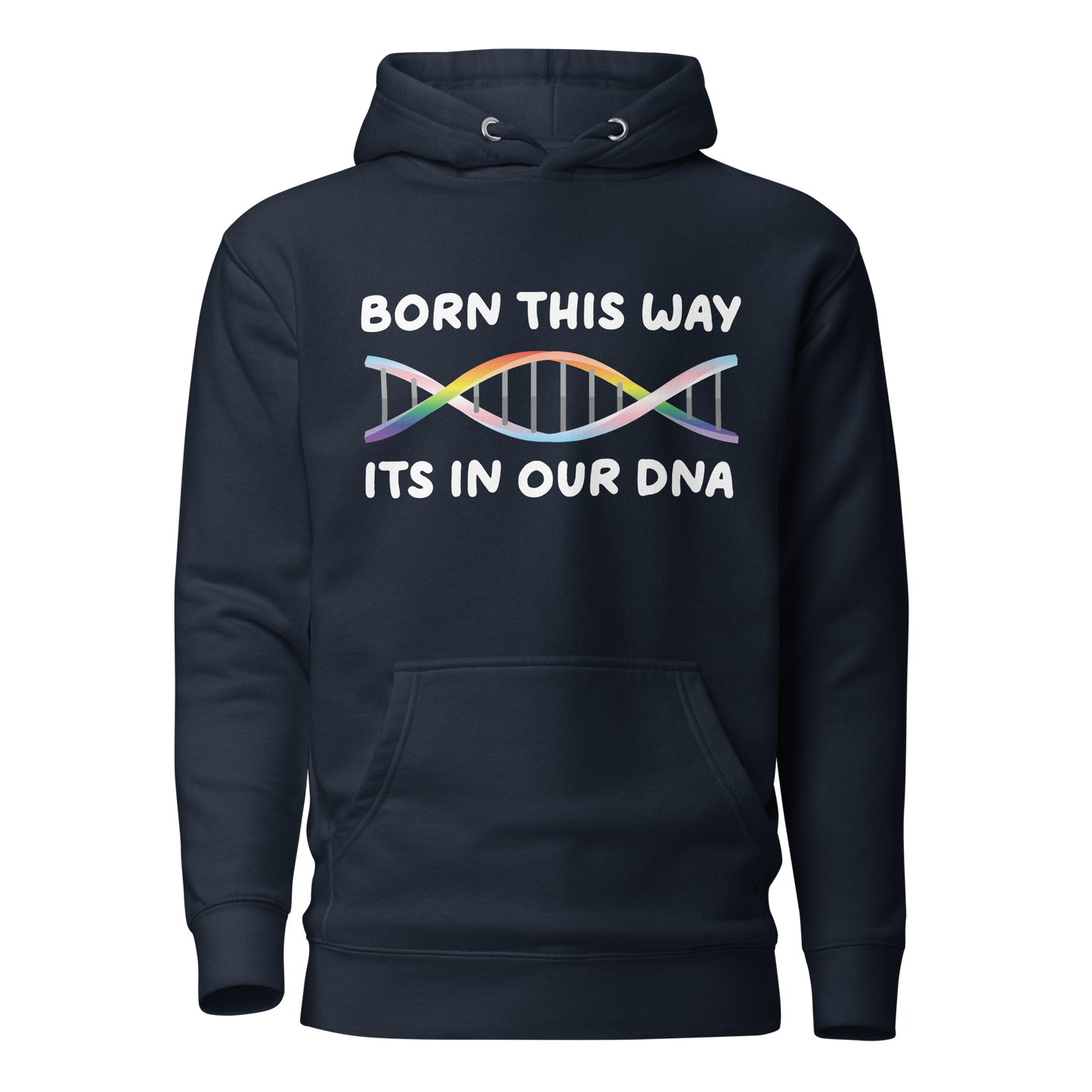 Born This Way - Rainbow/Trans Unisex Hoodie