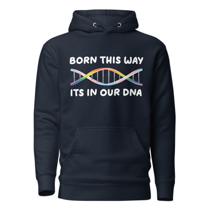 Born This Way - Rainbow/Trans Unisex Hoodie