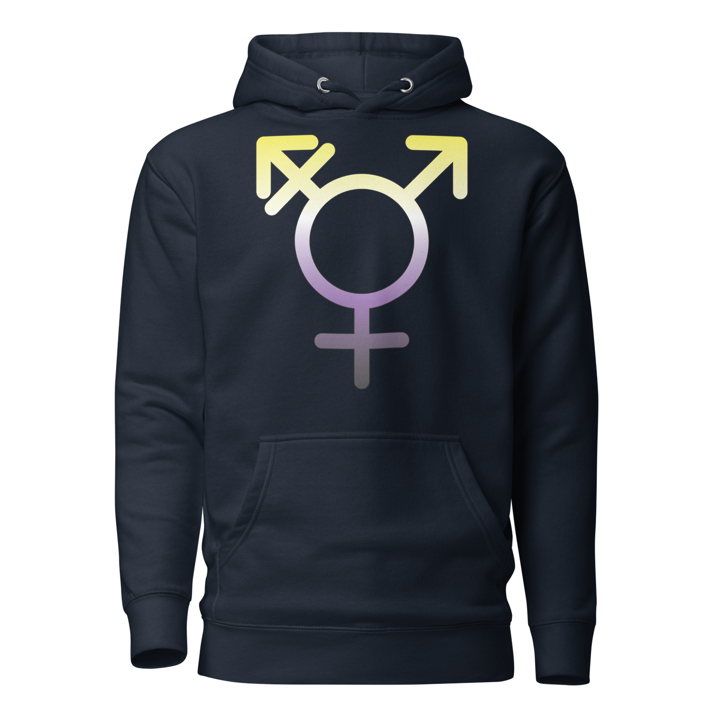 Transgender Symbol - Non-binary Pride Unisex Hoodie