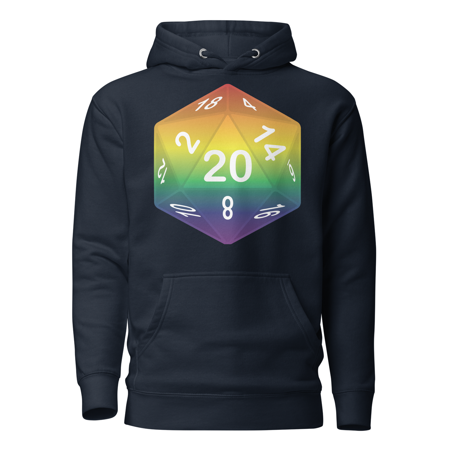 Pride Dice - Rainbow Unisex Hoodie