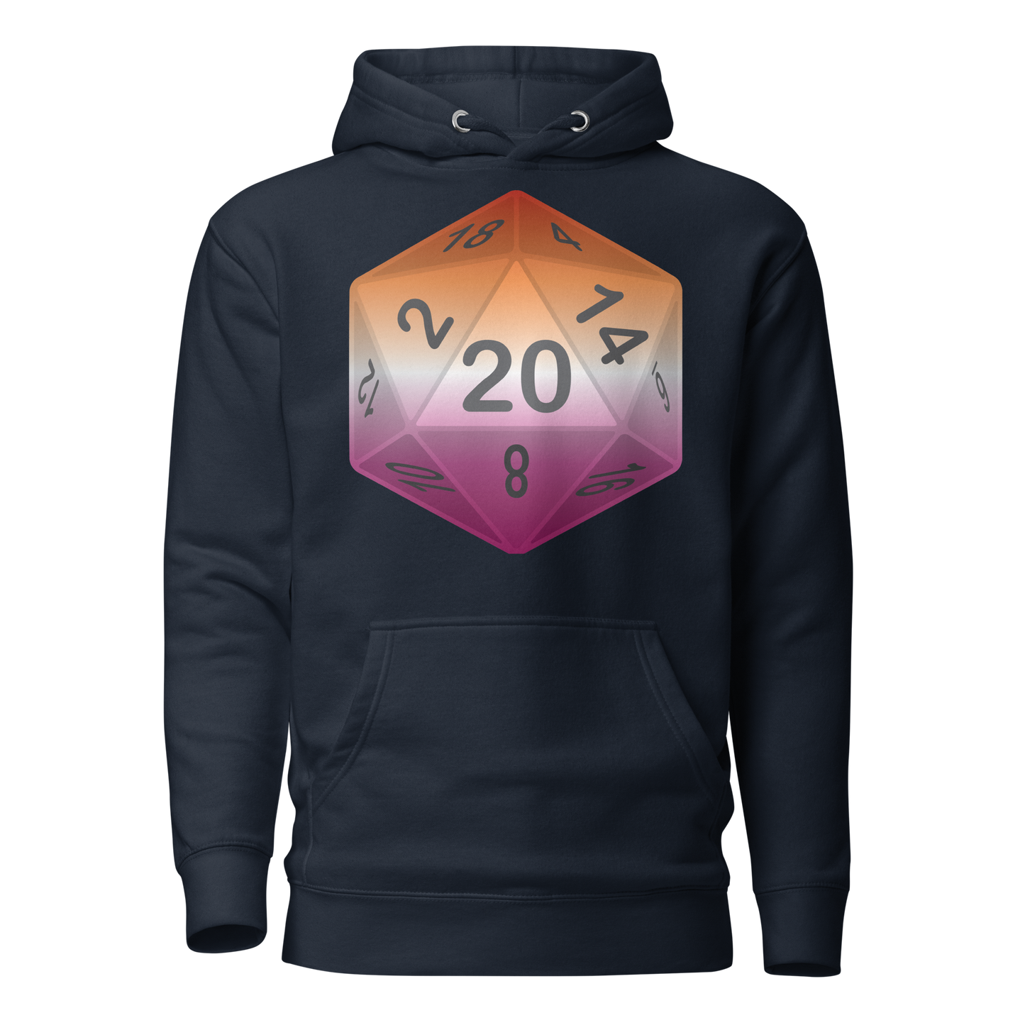 Pride Dice - Lesbian Unisex Hoodie