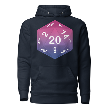 Pride Dice - Bisexual Unisex Hoodie