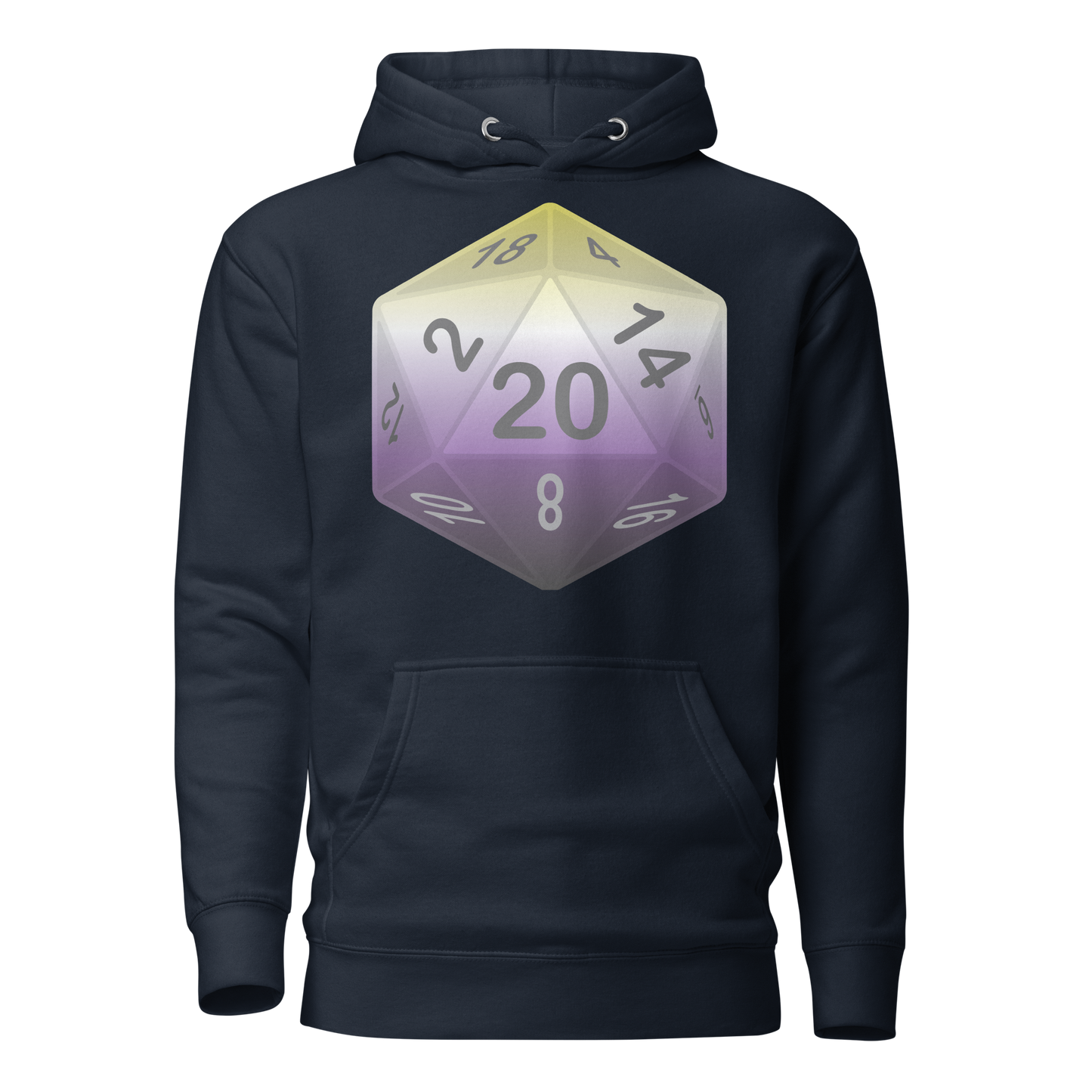 Pride Dice - Non-binary Unisex Hoodie