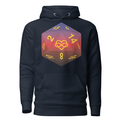 Pride Dice - Polyamory Unisex Hoodie