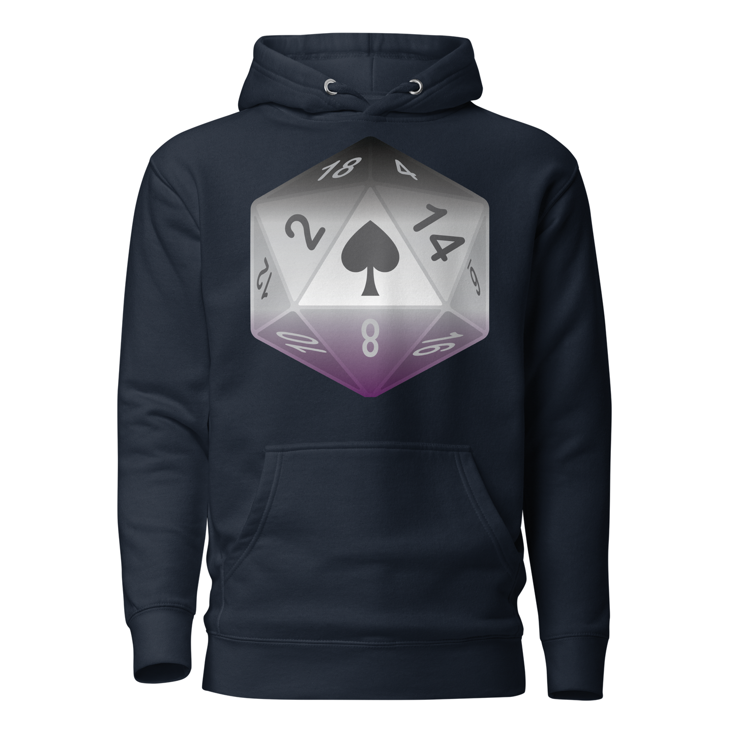 Pride Dice - Asexual Unisex Hoodie