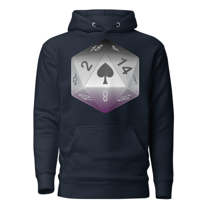 Pride Dice - Asexual Unisex Hoodie