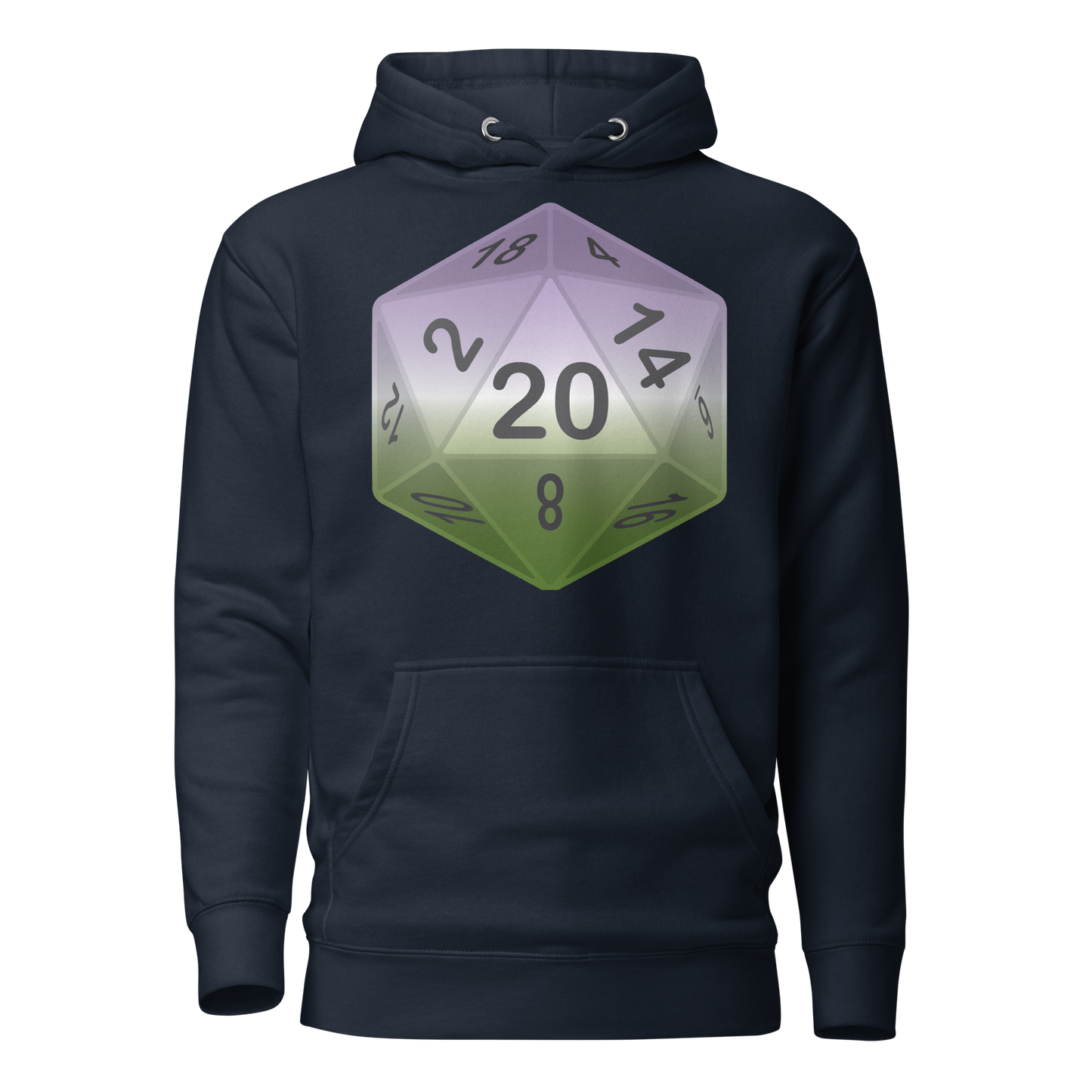 Pride Dice - Genderqueer Unisex Hoodie