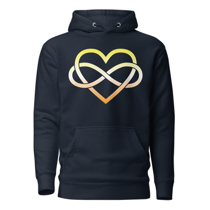 Polyamory Infinity Heart - Maverique Unisex Hoodie