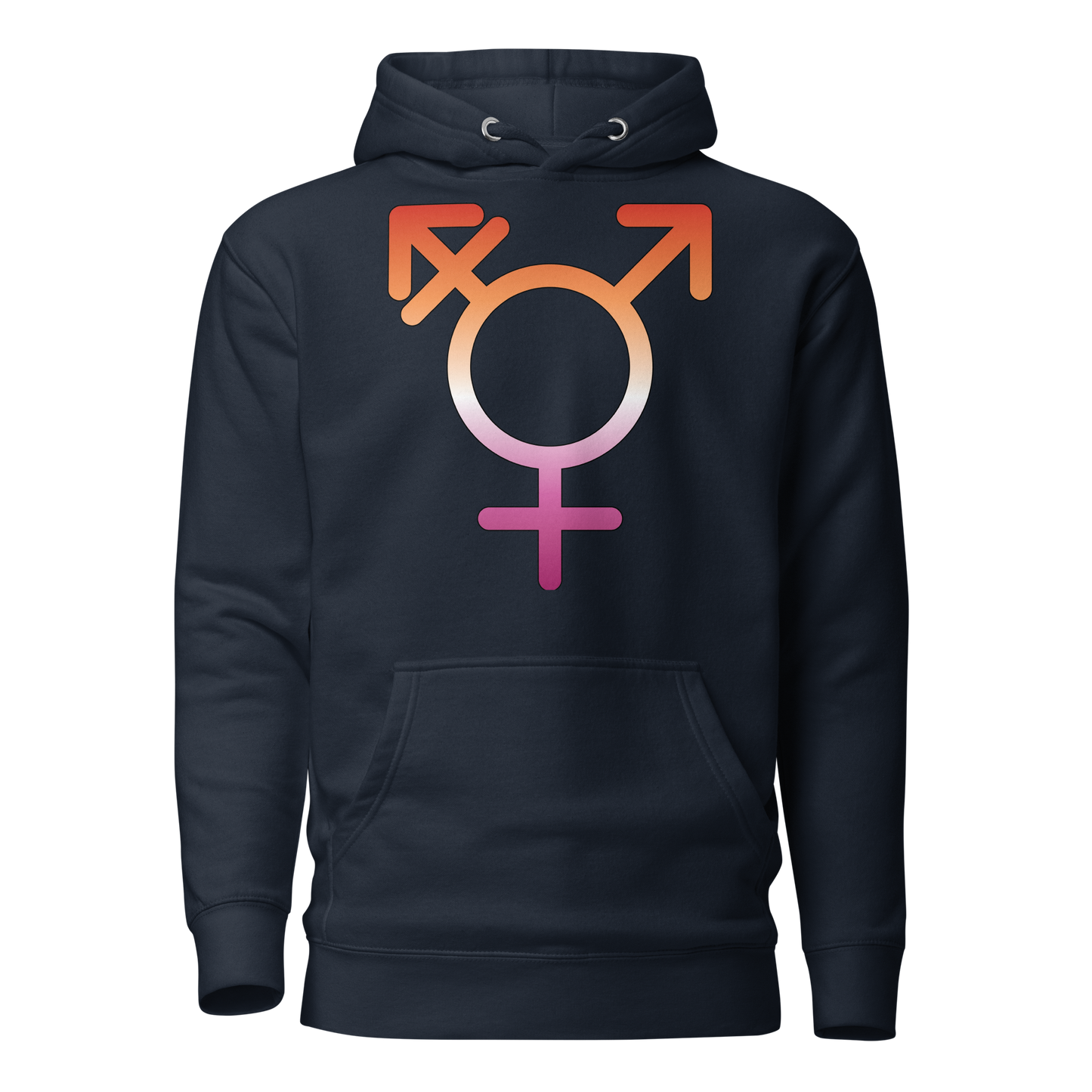 Transgender Symbol - Lesbian Pride Unisex Hoodie