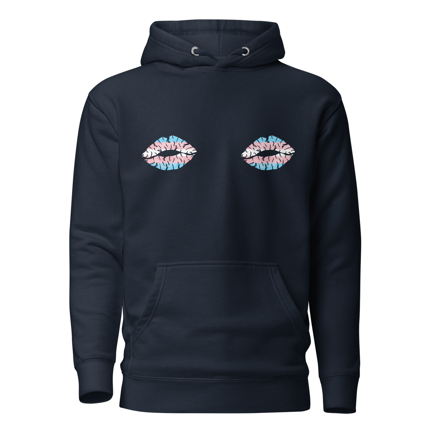 Trans Boob Kisses Unisex Hoodie