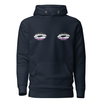 Ace Boob Kisses Unisex Hoodie