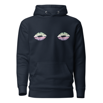 Genderfae Boob Kisses Unisex Hoodie