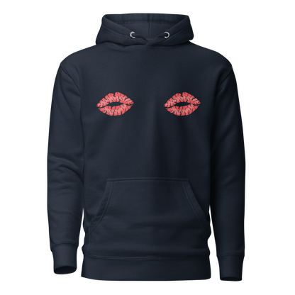 Boob Kisses Unisex Hoodie