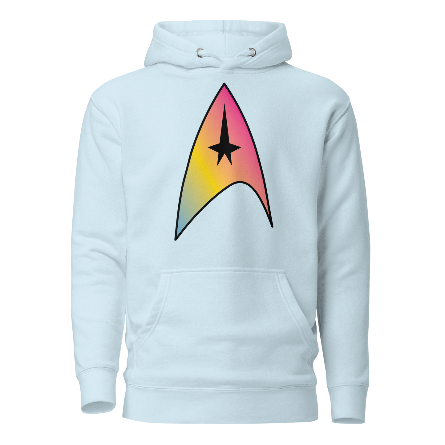 Starfleet Insignia - Pansexual Pride Unisex Hoodie