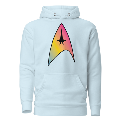 Starfleet Insignia - Pansexual Pride Unisex Hoodie