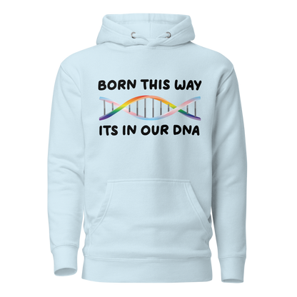 Born This Way - Rainbow/Trans Unisex Hoodie