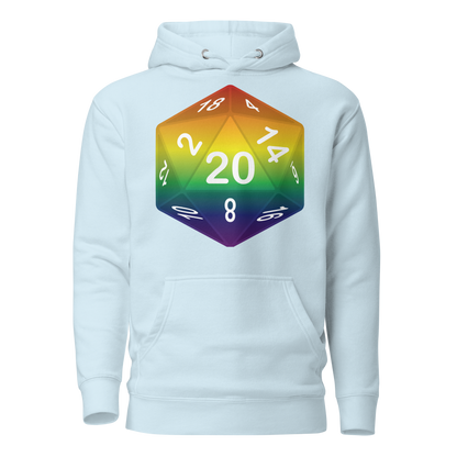 Pride Dice - Rainbow Unisex Hoodie