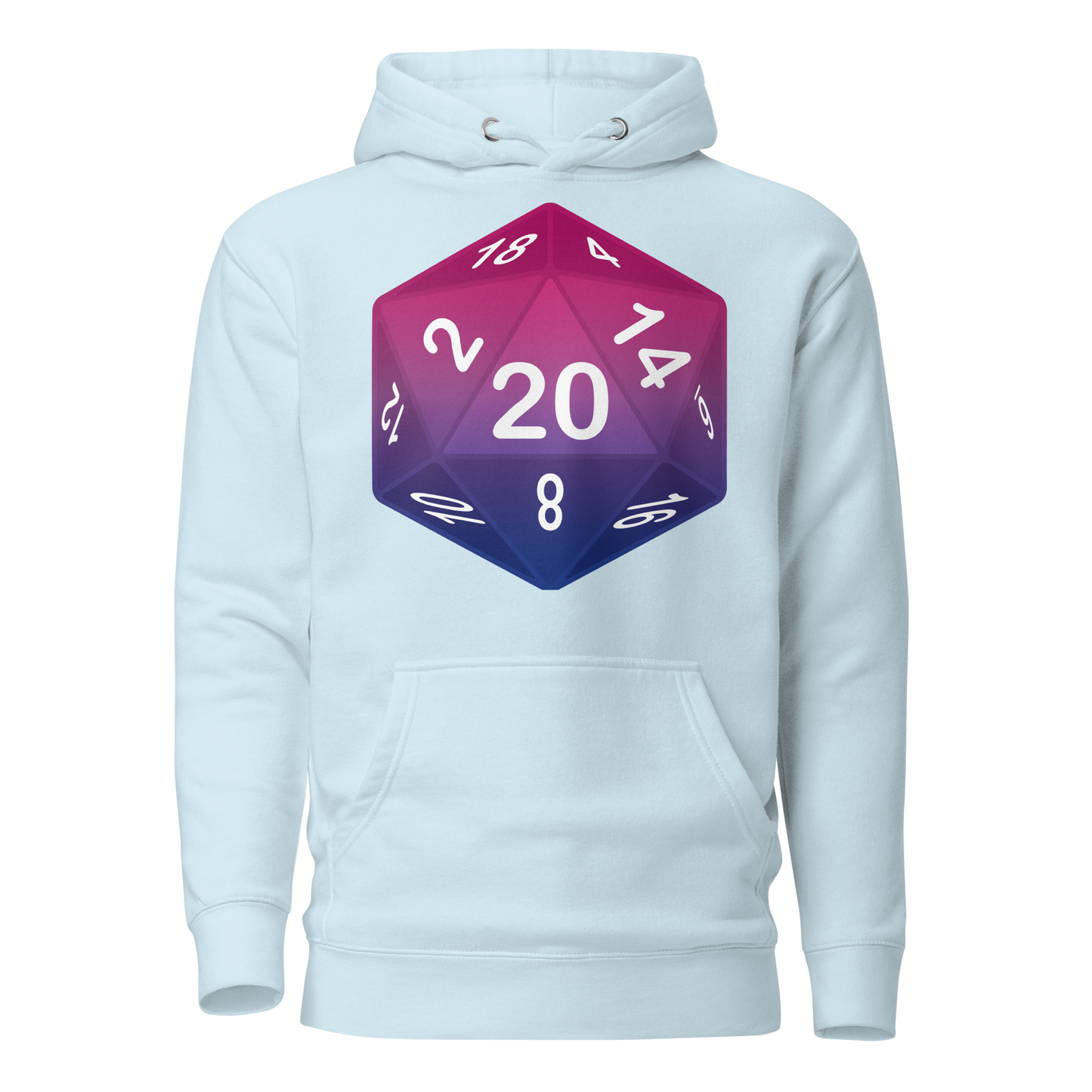 Pride Dice - Bisexual Unisex Hoodie