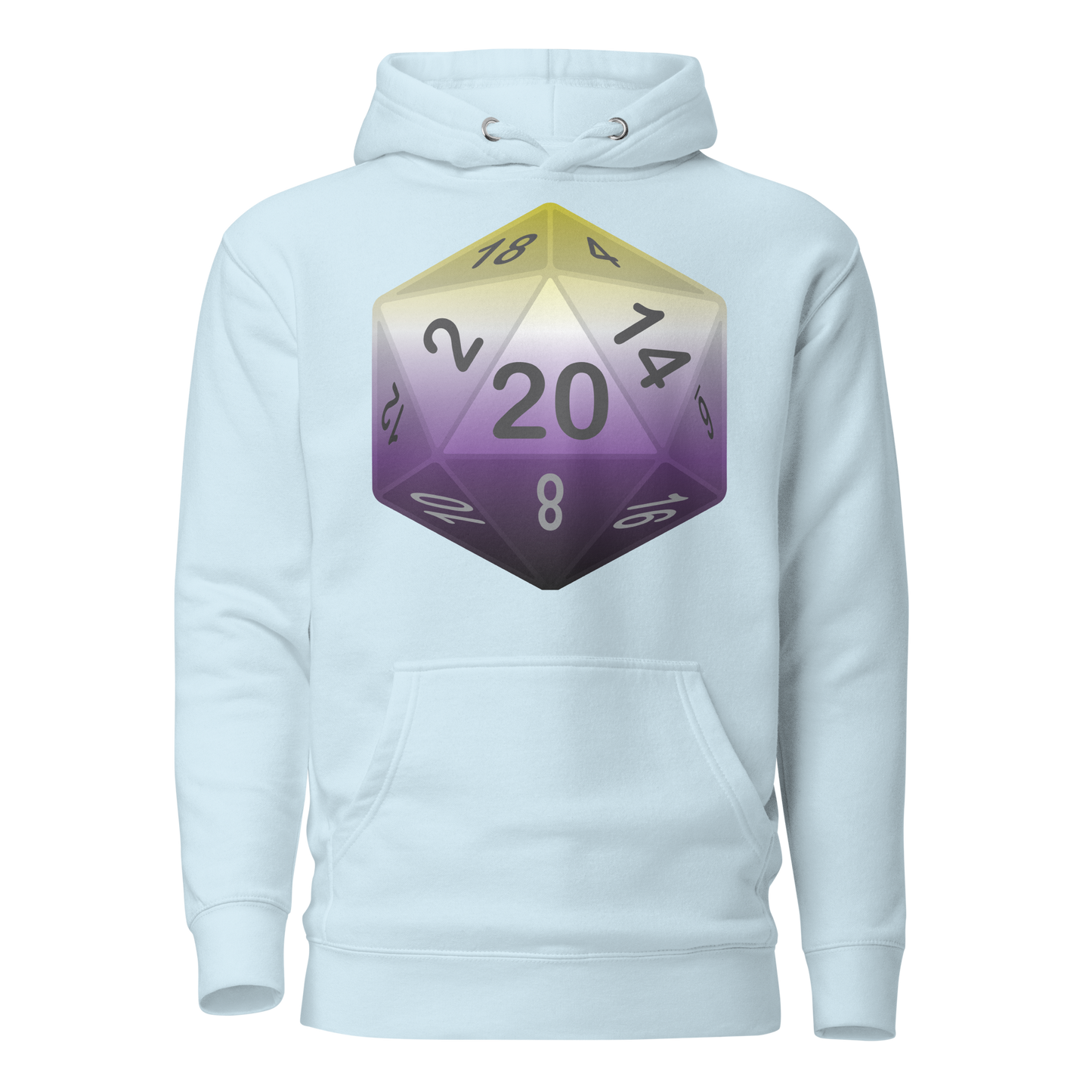 Pride Dice - Non-binary Unisex Hoodie