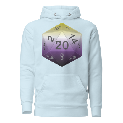 Pride Dice - Non-binary Unisex Hoodie