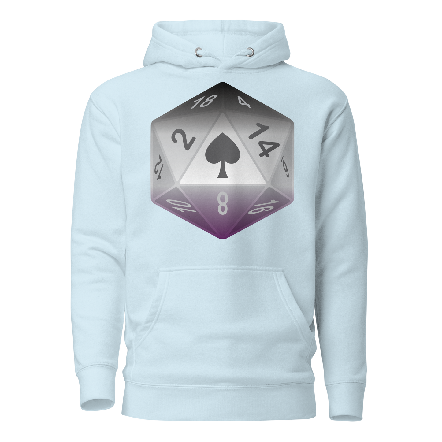 Pride Dice - Asexual Unisex Hoodie