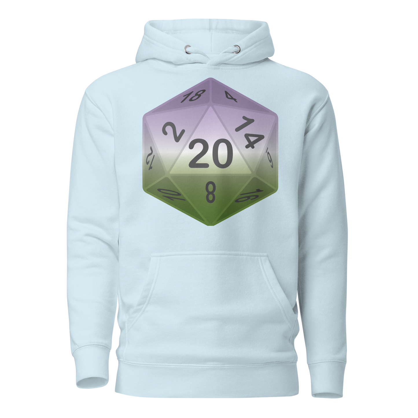 Pride Dice - Genderqueer Unisex Hoodie