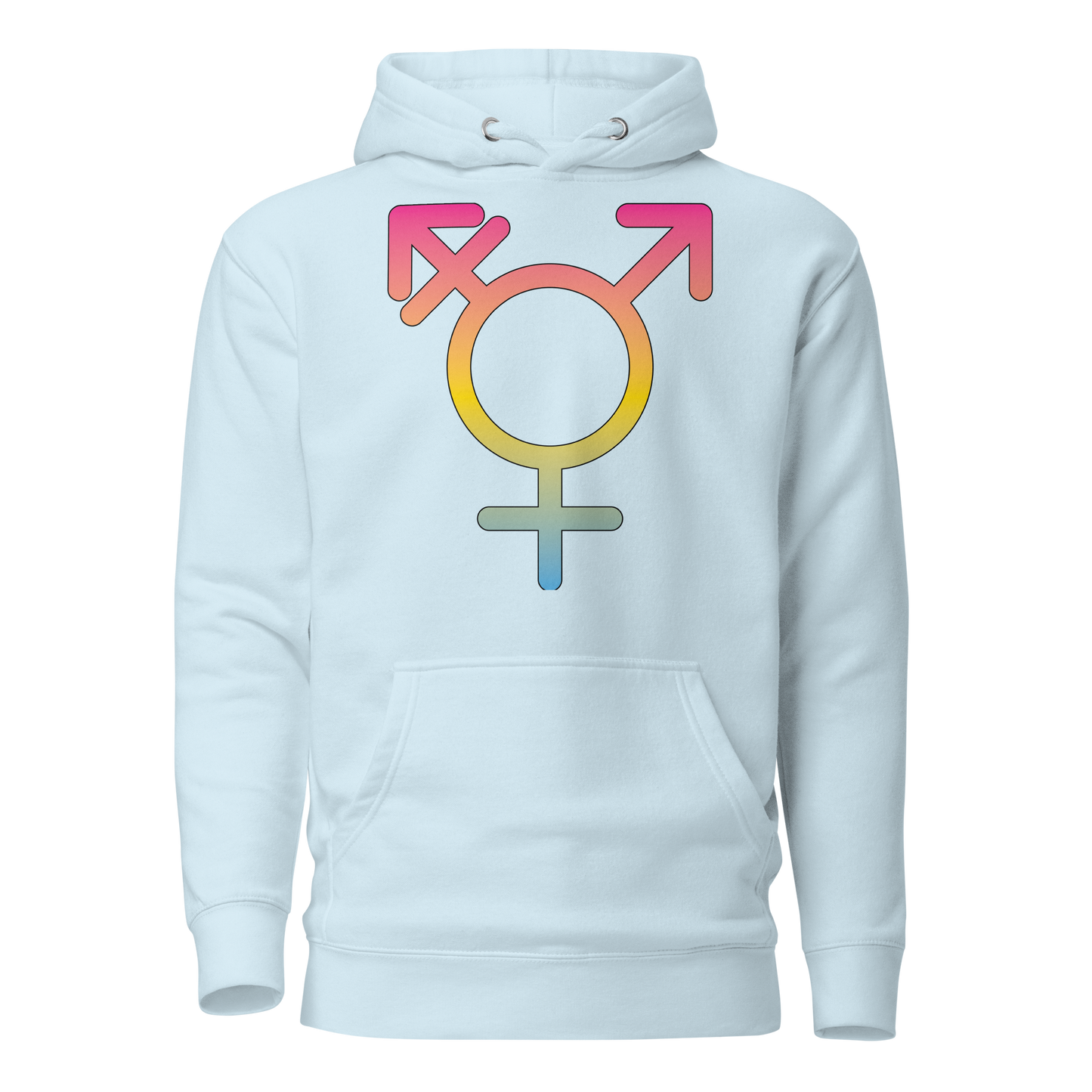 Transgender Symbol - Pansexual Pride Unisex Hoodie